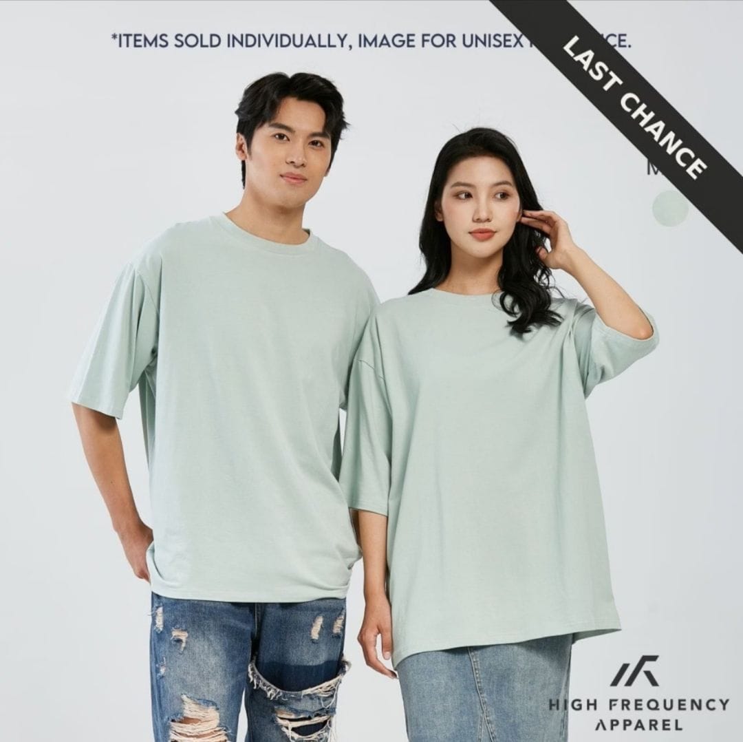 Customer photo review of Unisex Oversized Stretch Cotton Crew Neck T-Shirt