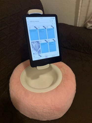 Customer photo review of Support Douillet – Le compagnon idéal pour vos moments détente