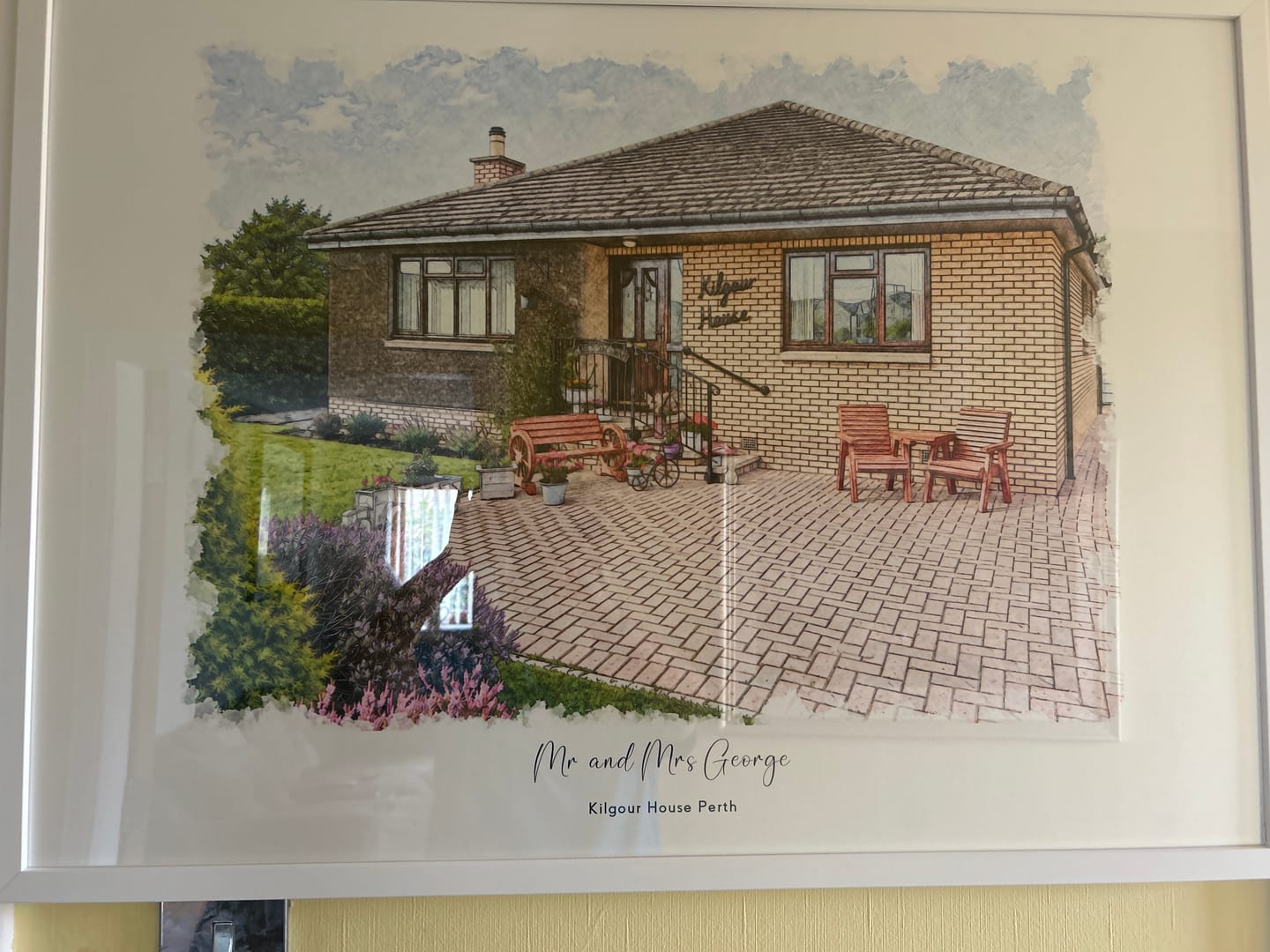 Customer photo review of Custom House Print