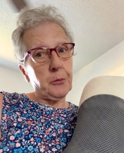 Customer photo review of Alignex Pro Spinal Stenosis Pillow