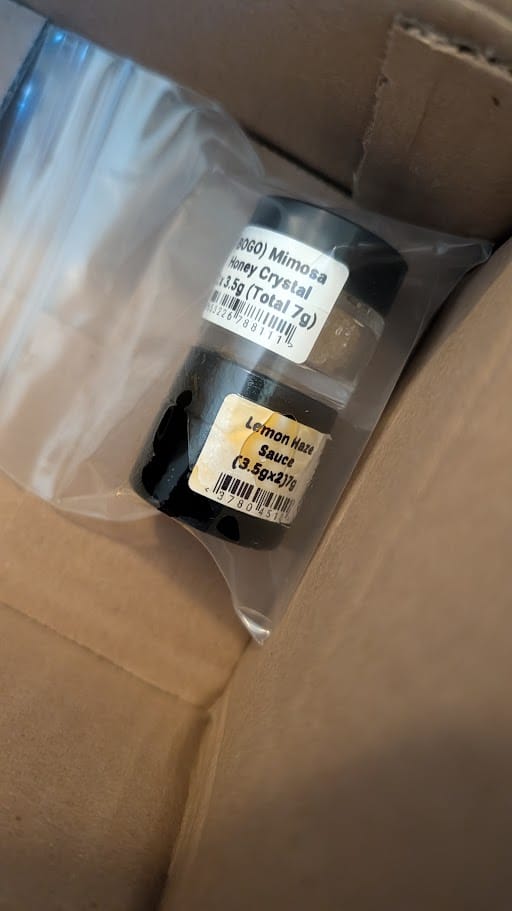 Customer photo review of (BOGO)Mimosa 3.5G Honey Crystal - Carnival I