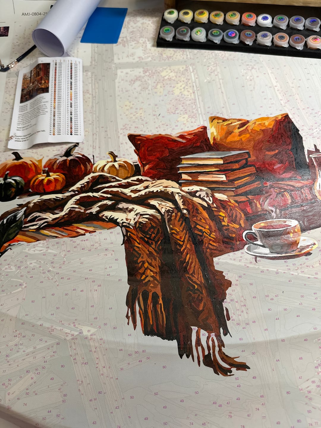 Customer photo review of Design Your Own Paint by Number with AI