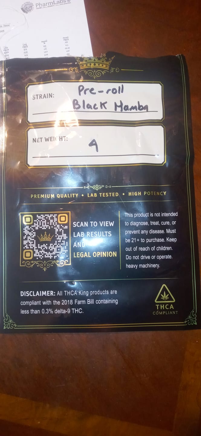 Customer photo review of THCA Pre-Roll