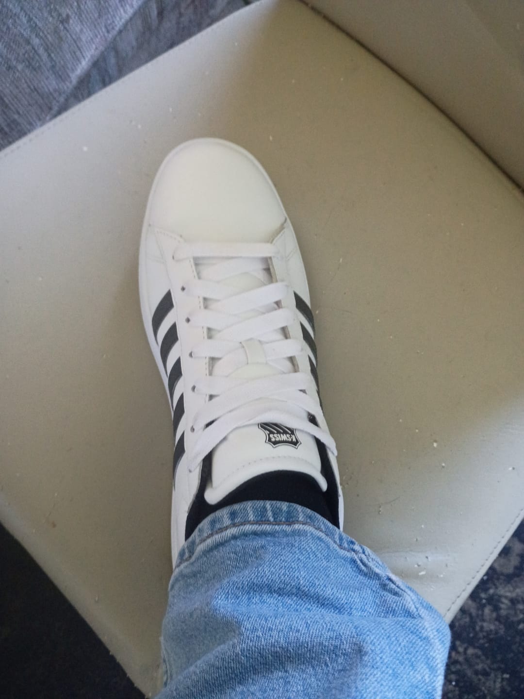 Customer photo review of 04413-030-M | COURT TIEBREAK II | BLACK/WHITE/ULTIMATE GREY
