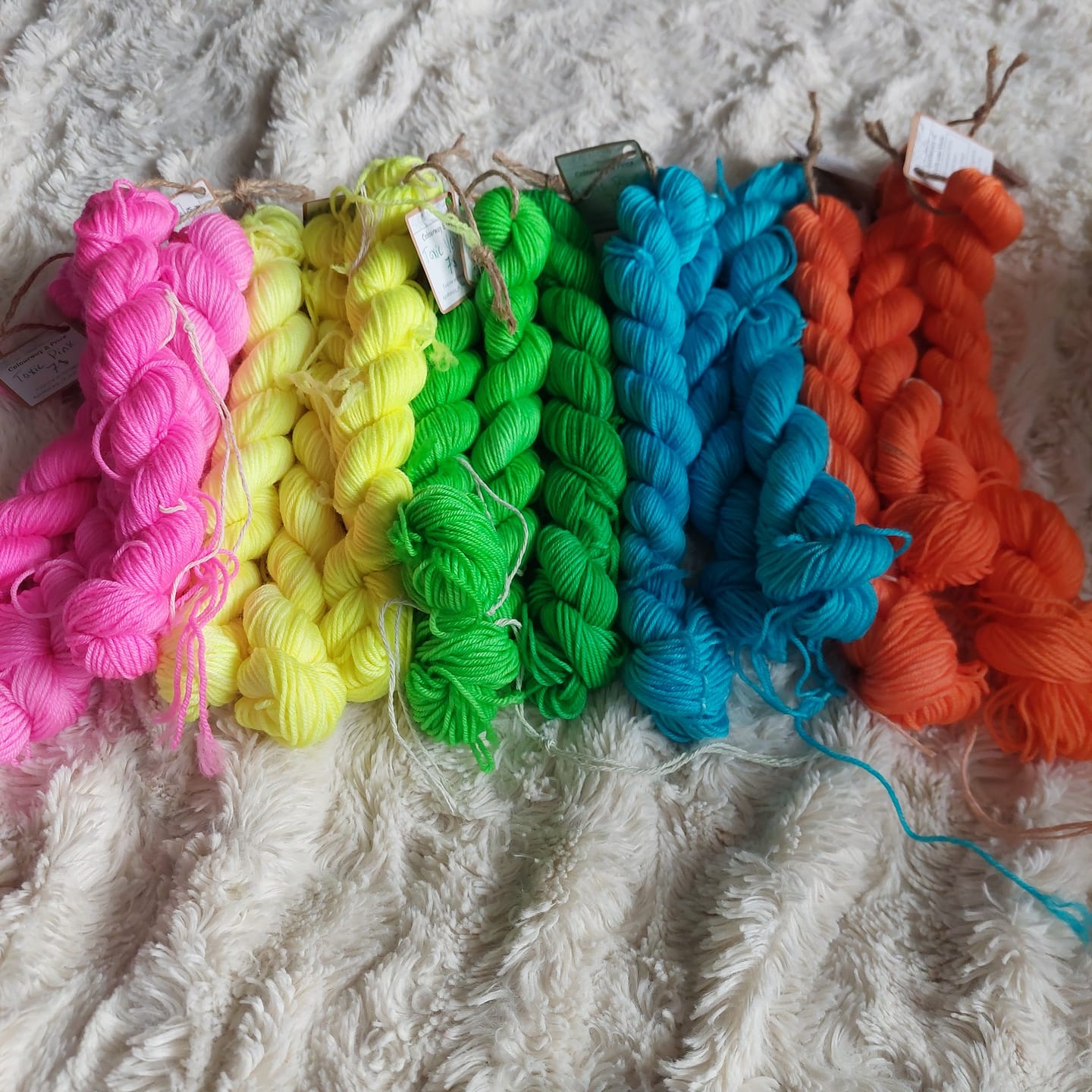 Customer photo review of Mini Sock Premium 80/20 Fingering