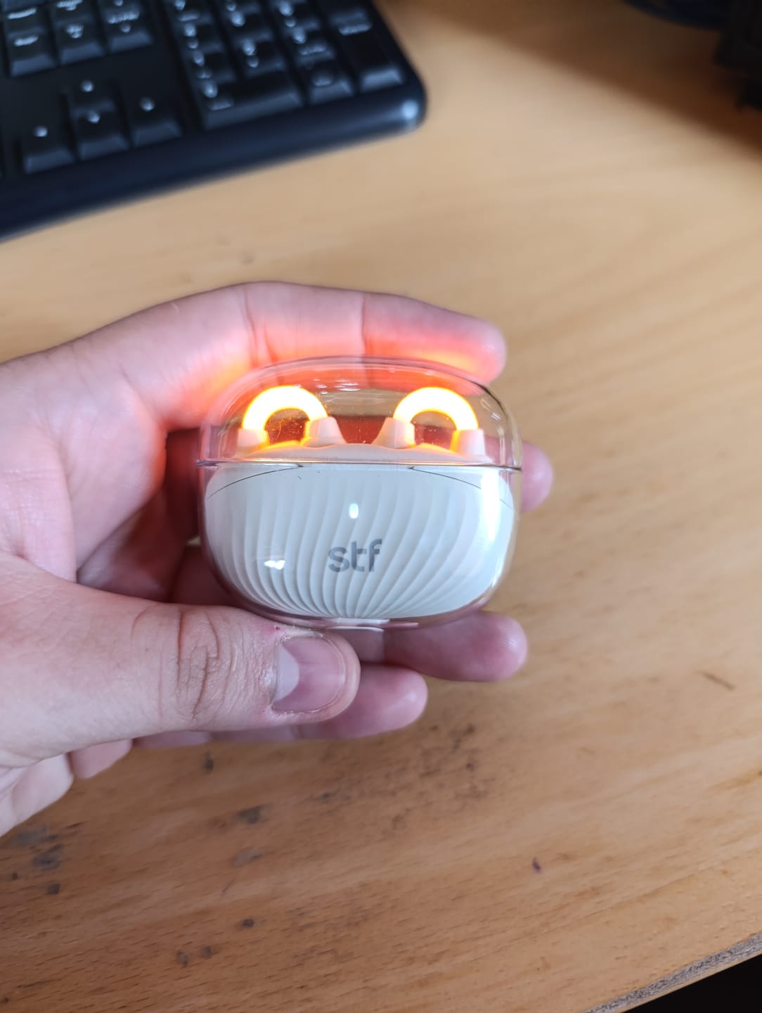 Customer photo review of Audifonos Inalambricos Ows One Plus Sport STF 30Hrs Uso IPX5