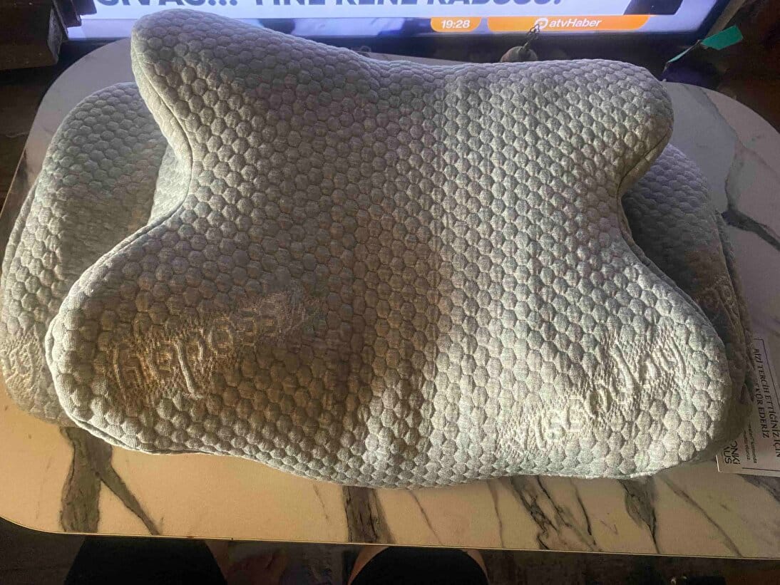 Customer photo review of ORMTEKS Premium Visco Boyun Yastığı