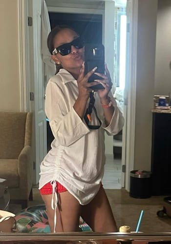 Customer photo review of Emoswim - Cover-Up Strandhemd mit Kordelzug