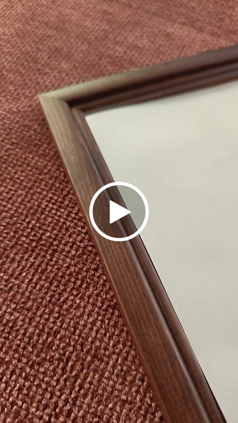 Customer video review of Artower® Bilderrahmen Vintage Braun Holz Rahmen
