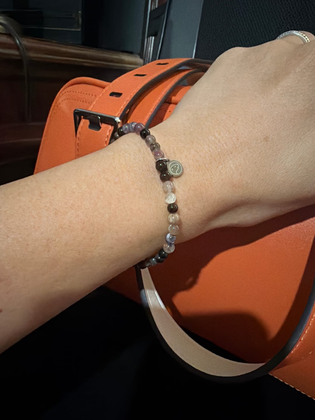 Customer photo review of Rainbow Tourmaline Bracelet Mini