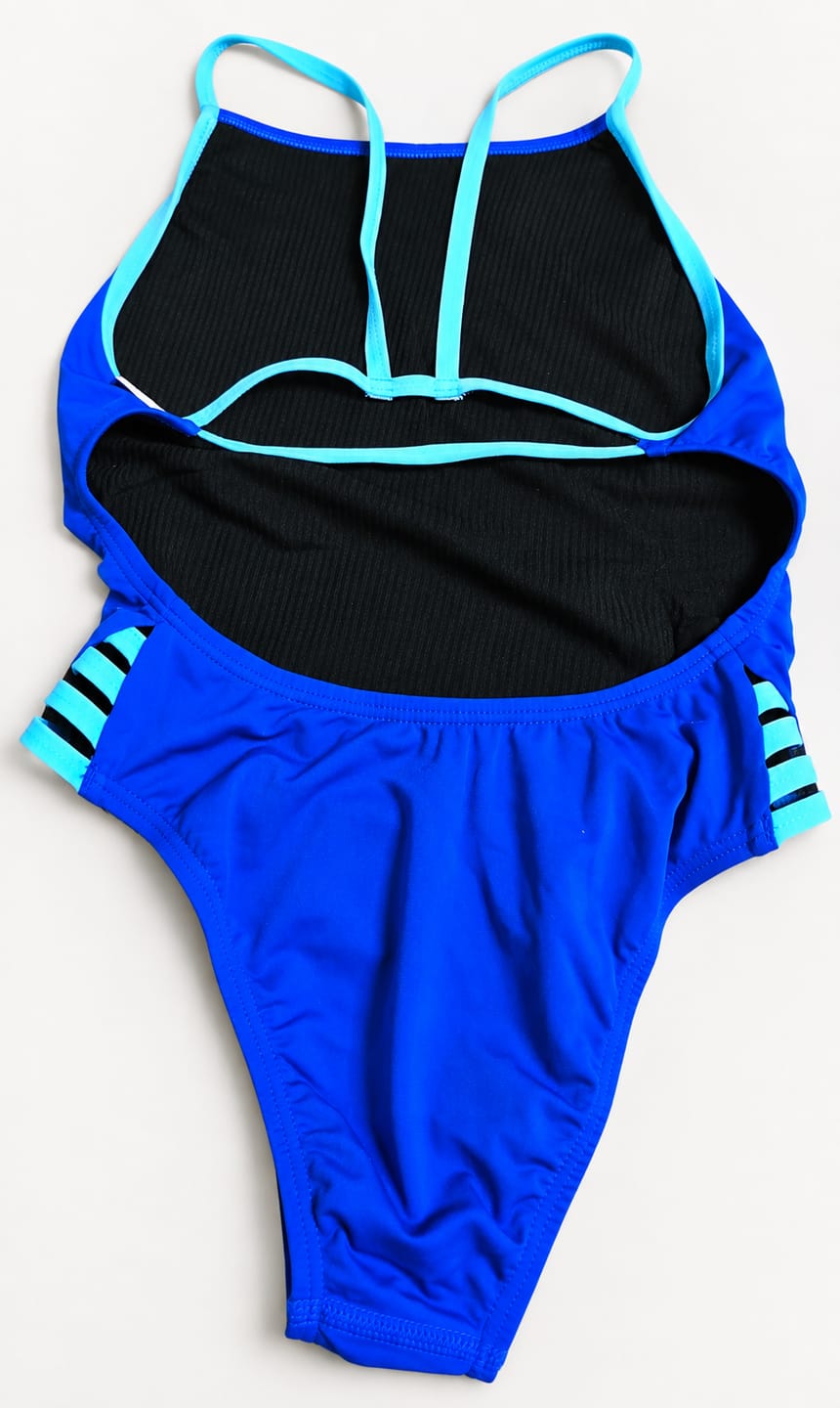 Customer photo review of ZAMBIA ONE PIECE - Cobalt|Mykonos