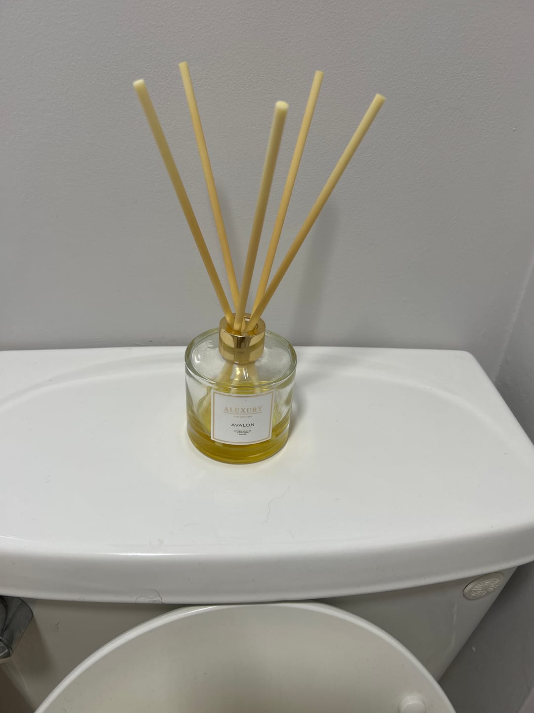 Customer photo review of Luxury Avalon Essential Oil Reed Diffuser