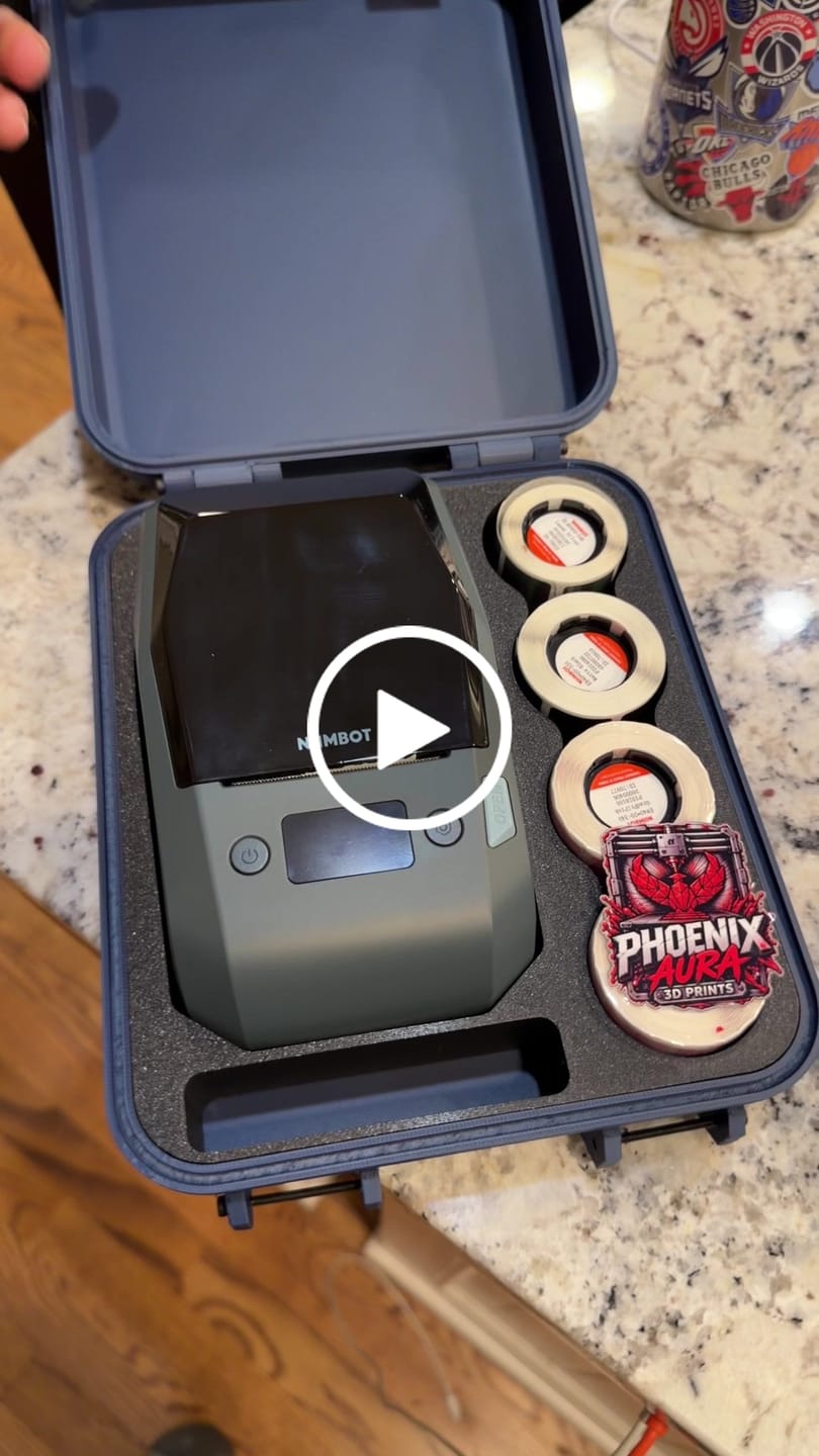 Customer video review of Thermal Transfer Label Printer Labels for M2, M3