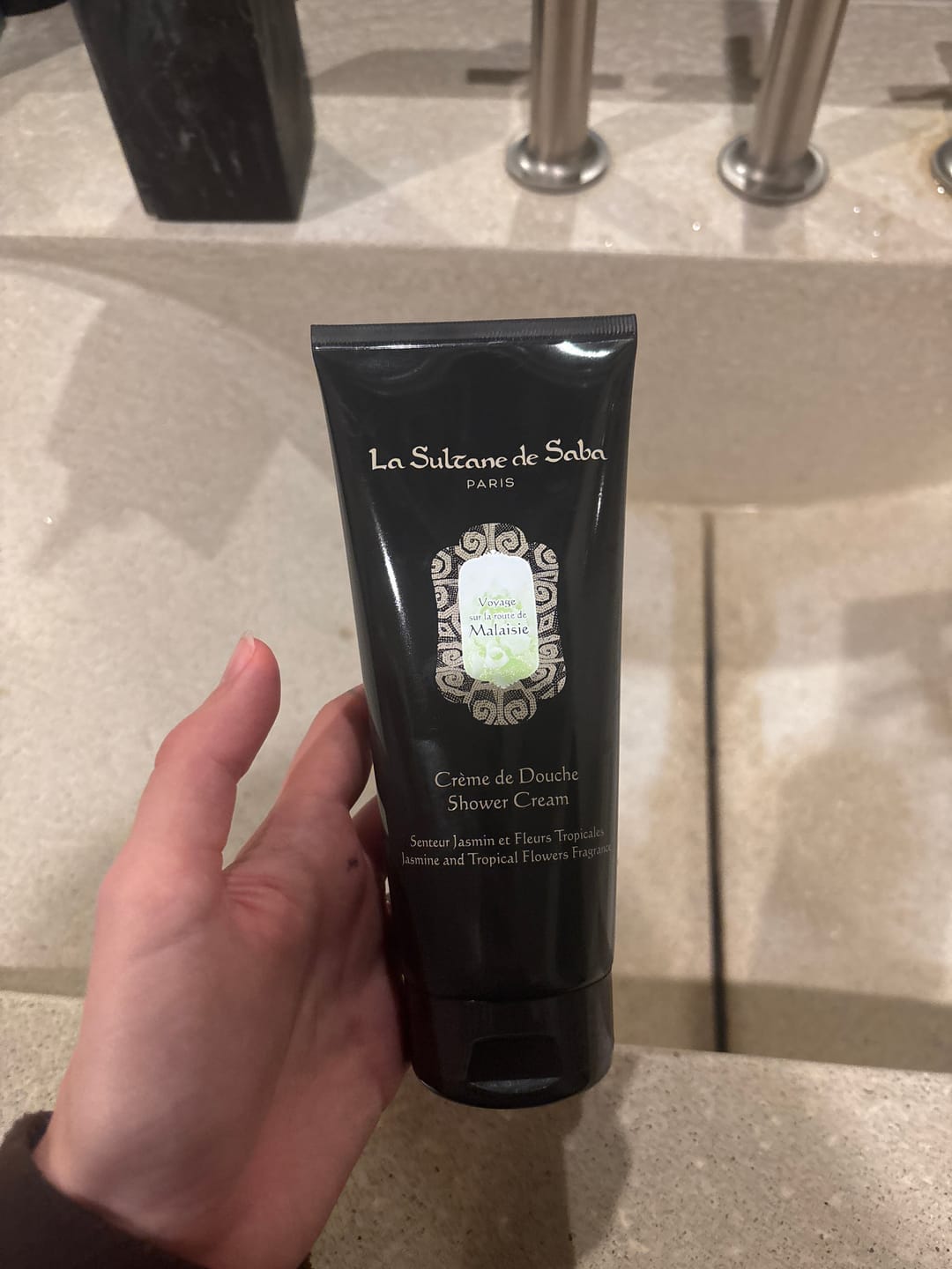 Customer photo review of Shower Cream -  Jasmine And Tropical Flowers - Journey To The Route Of Malaysia