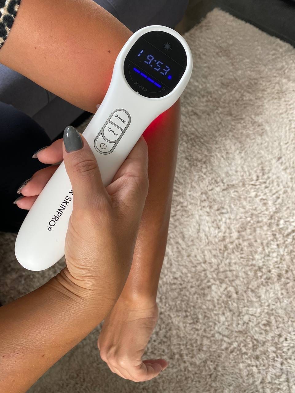 Customer photo review of DR SKINPRO® - Infrarot Schmerzlaser