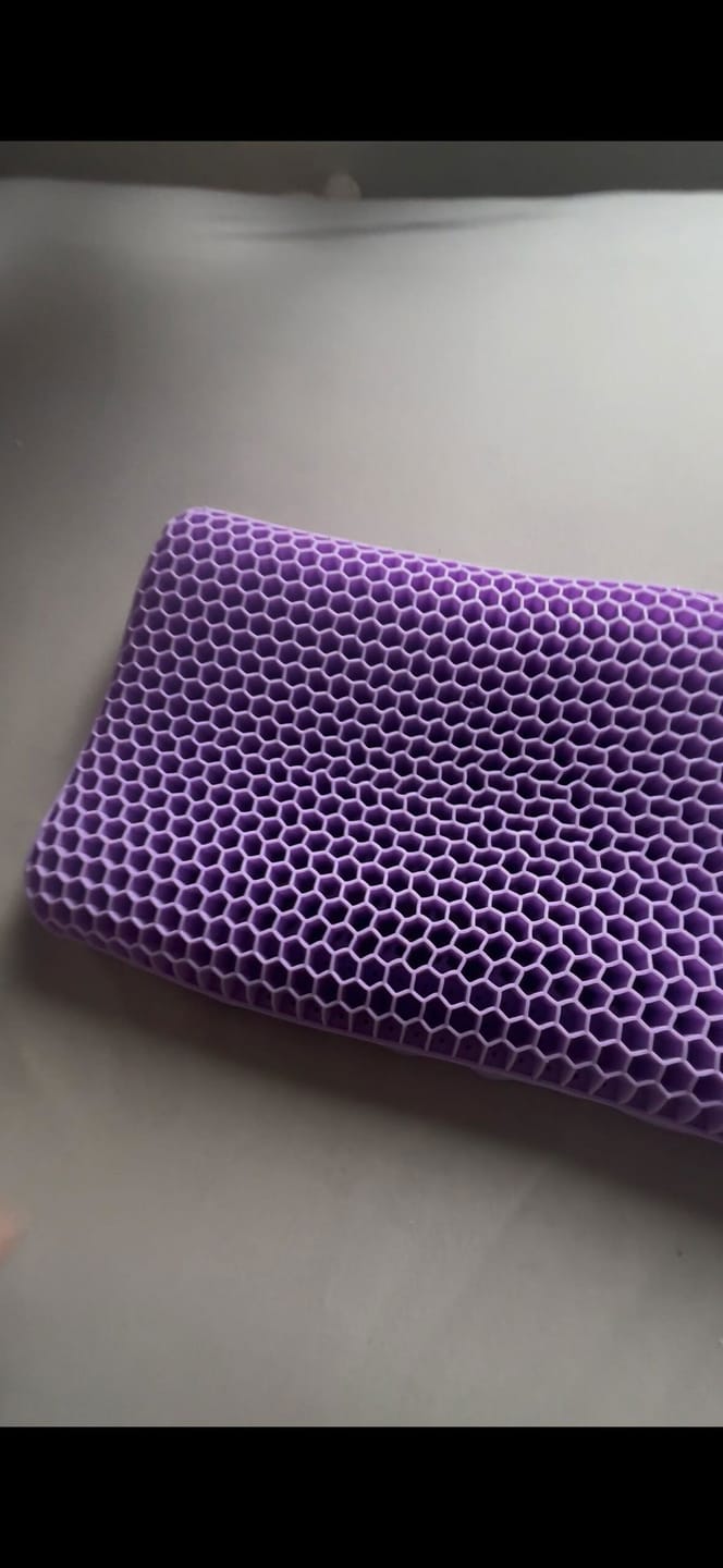 Customer photo review of Honingraatkussen - Ergonomisch & Verkoelend