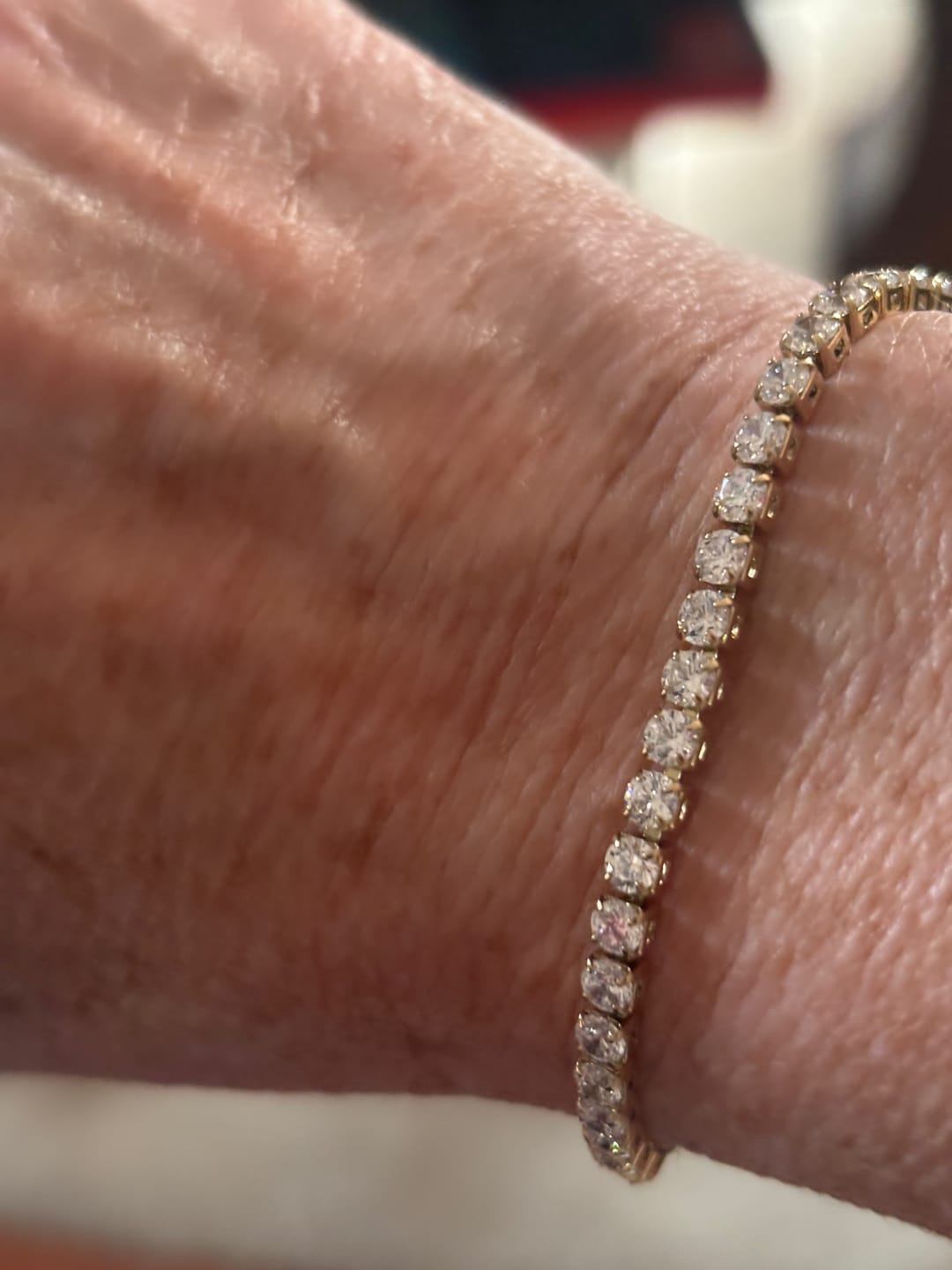 Customer photo review of Tennis Bracelet