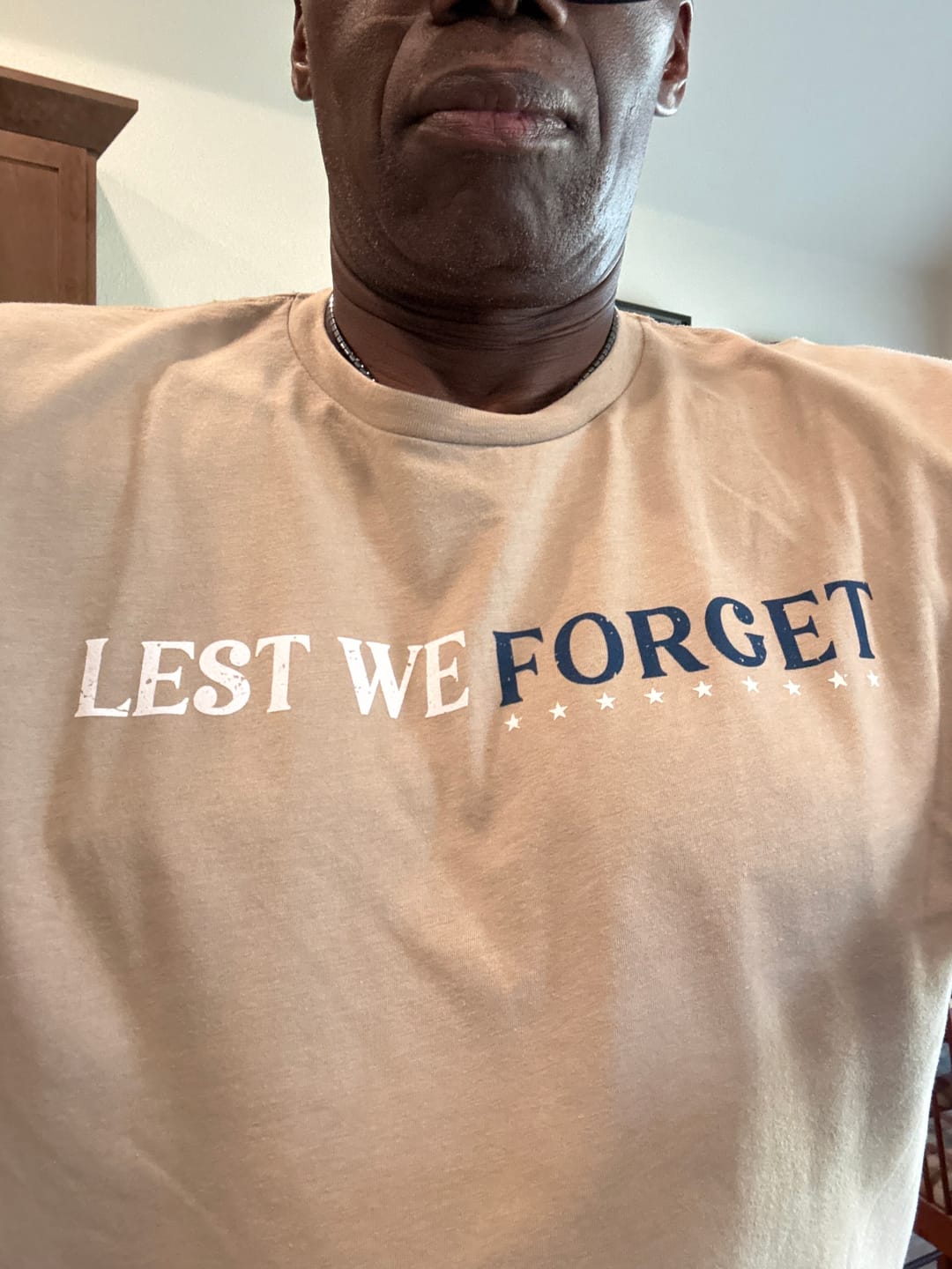 Customer photo review of Freedom Requires Sacrifice