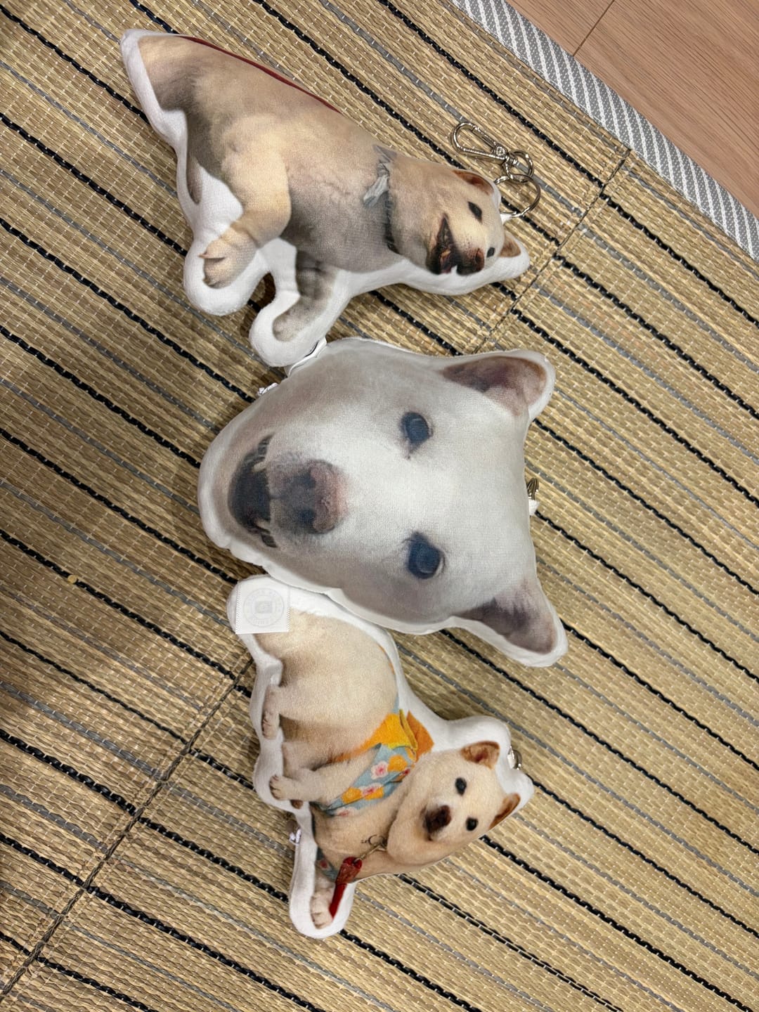 Customer photo review of 世界にひとつだけ♪好きな写真で作るオーダーメイドクッション（20～80cm）