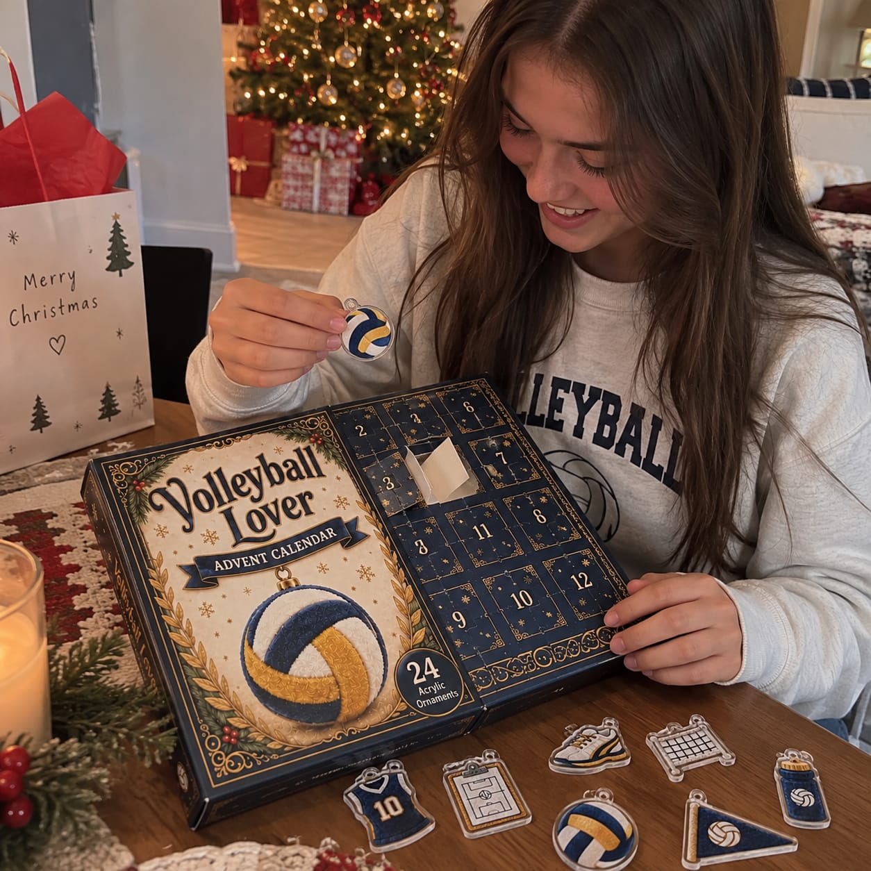 Customer photo review of Elyova™ Volleyball Advent Calendar