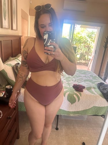 Customer photo review of Emoswim - V-Ausschnitt High Waist Bikini