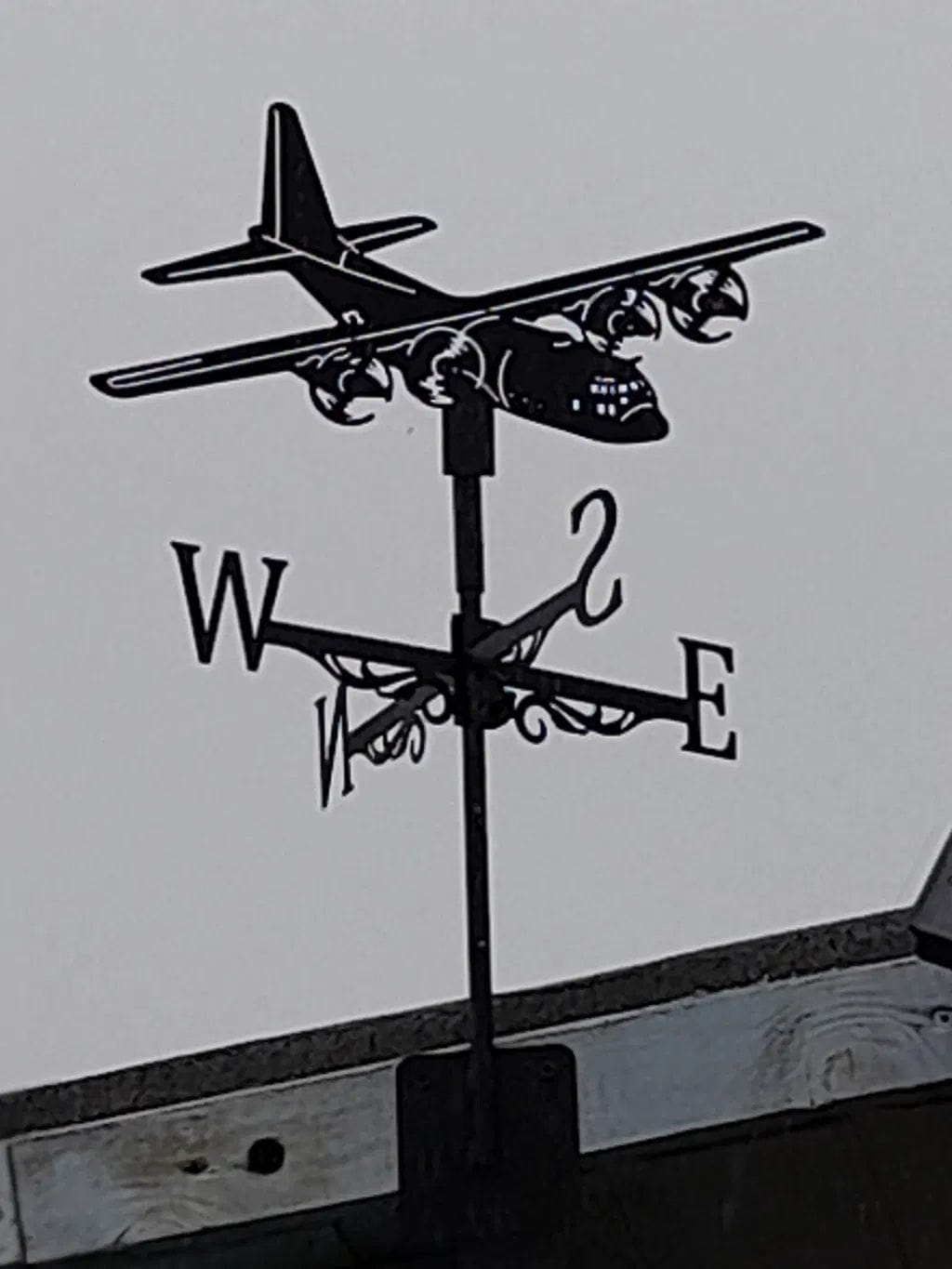 Customer photo review of Weather Vane - Transport Plane