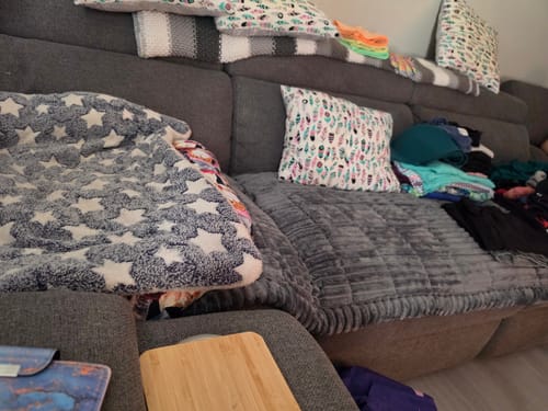 Customer photo review of Cosy Couch - Couch Cover