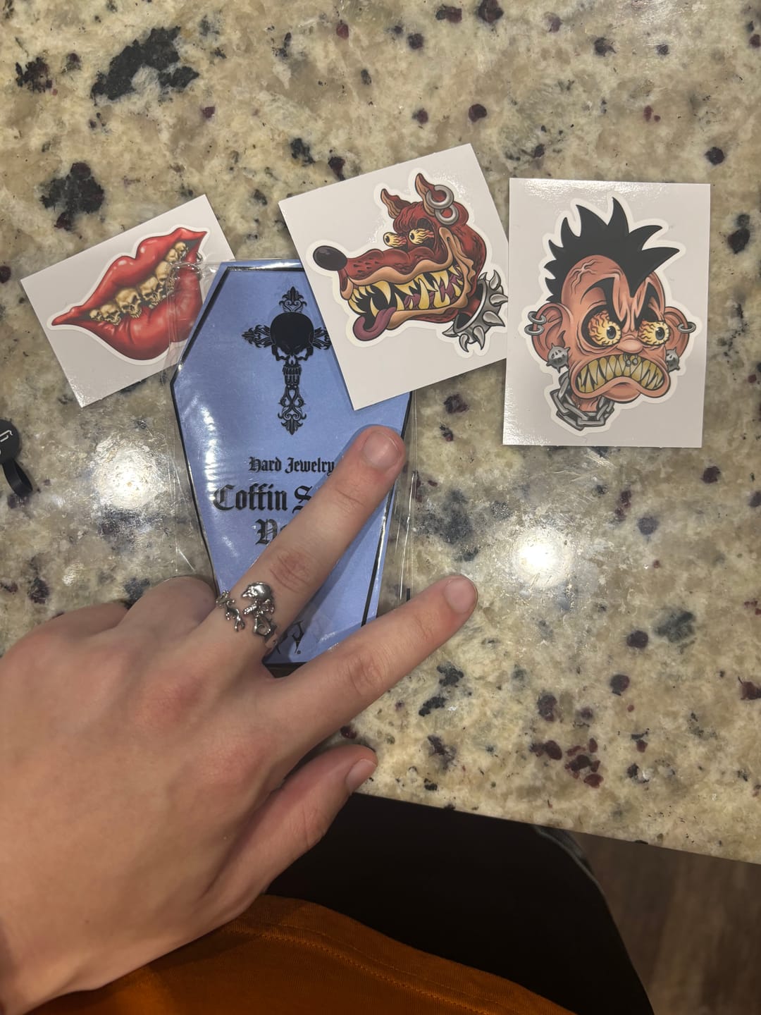 Customer photo review of LIFE ON FIRE RING