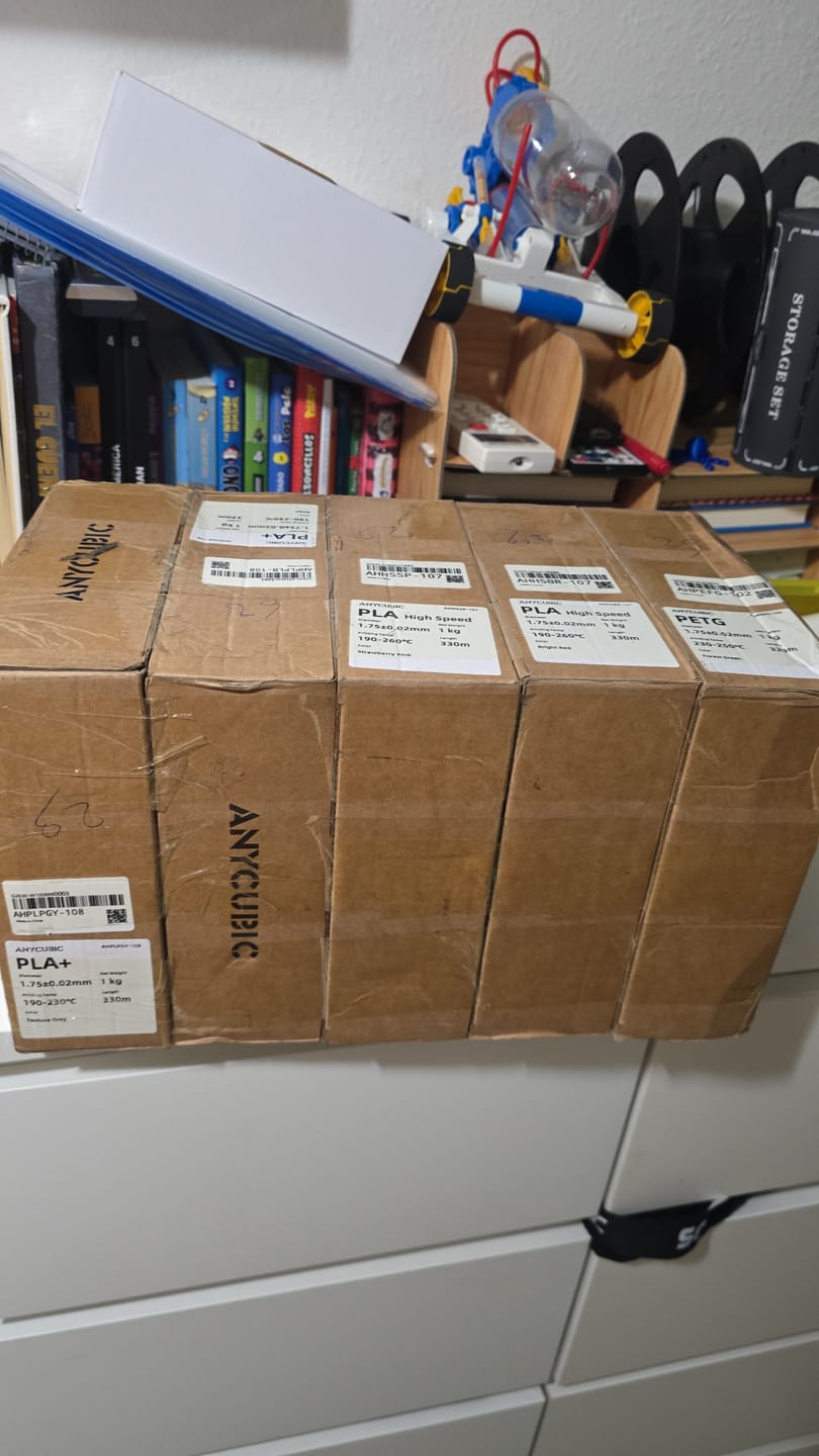 Customer photo review of Caja misteriosa de Filamento & Resina