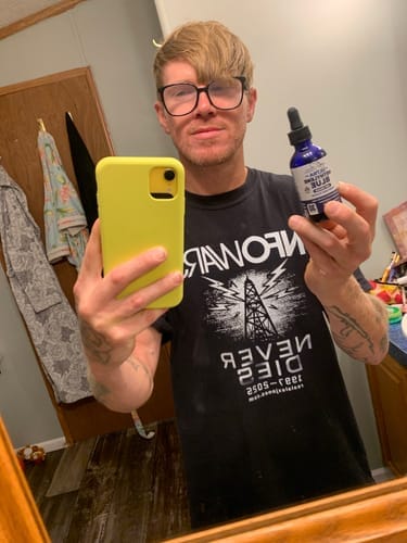 Customer photo review of Ultimate Morning Protocol - Methylene Blue + Colostrum