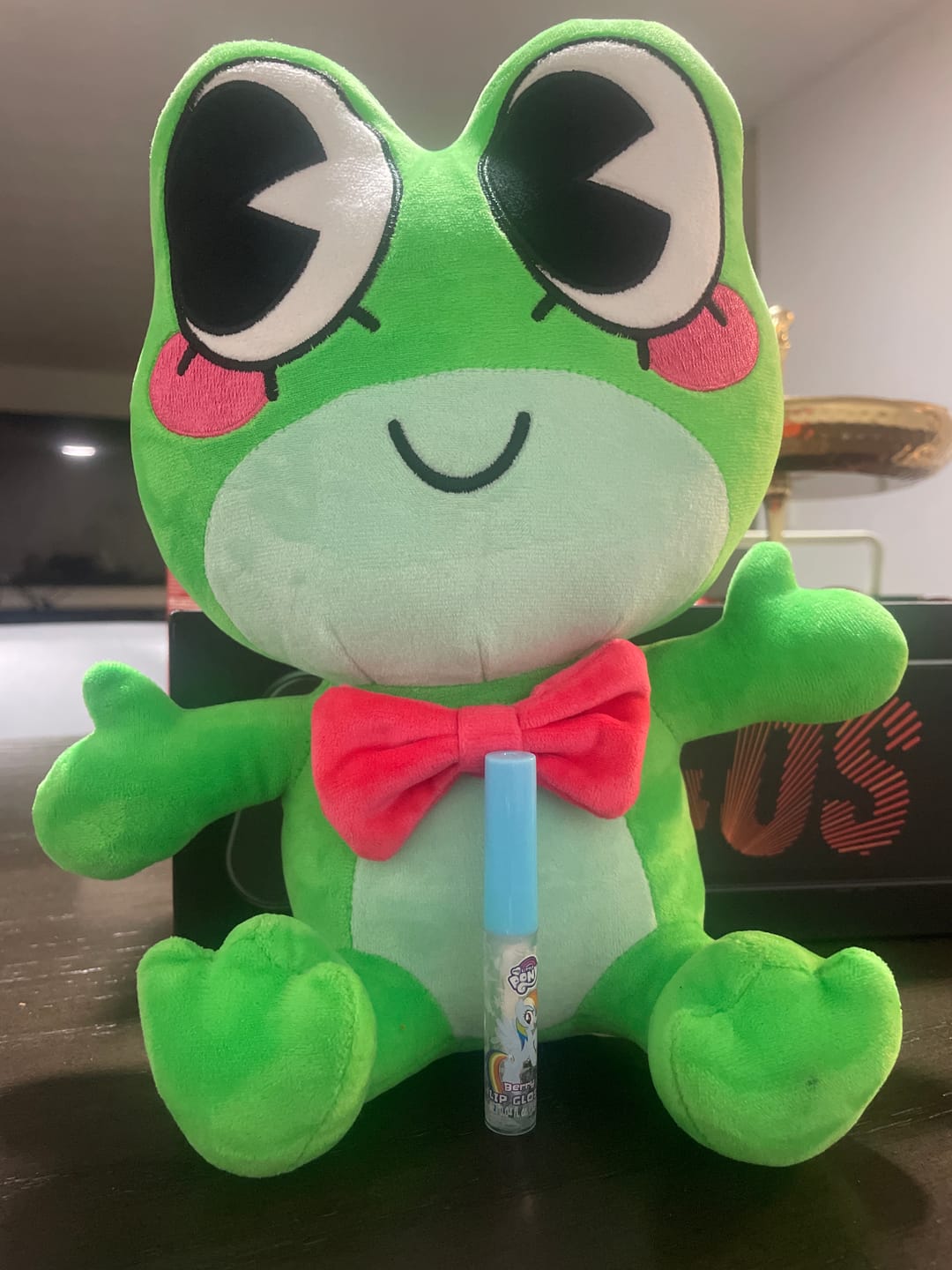 Customer photo review of Ribbit Plush