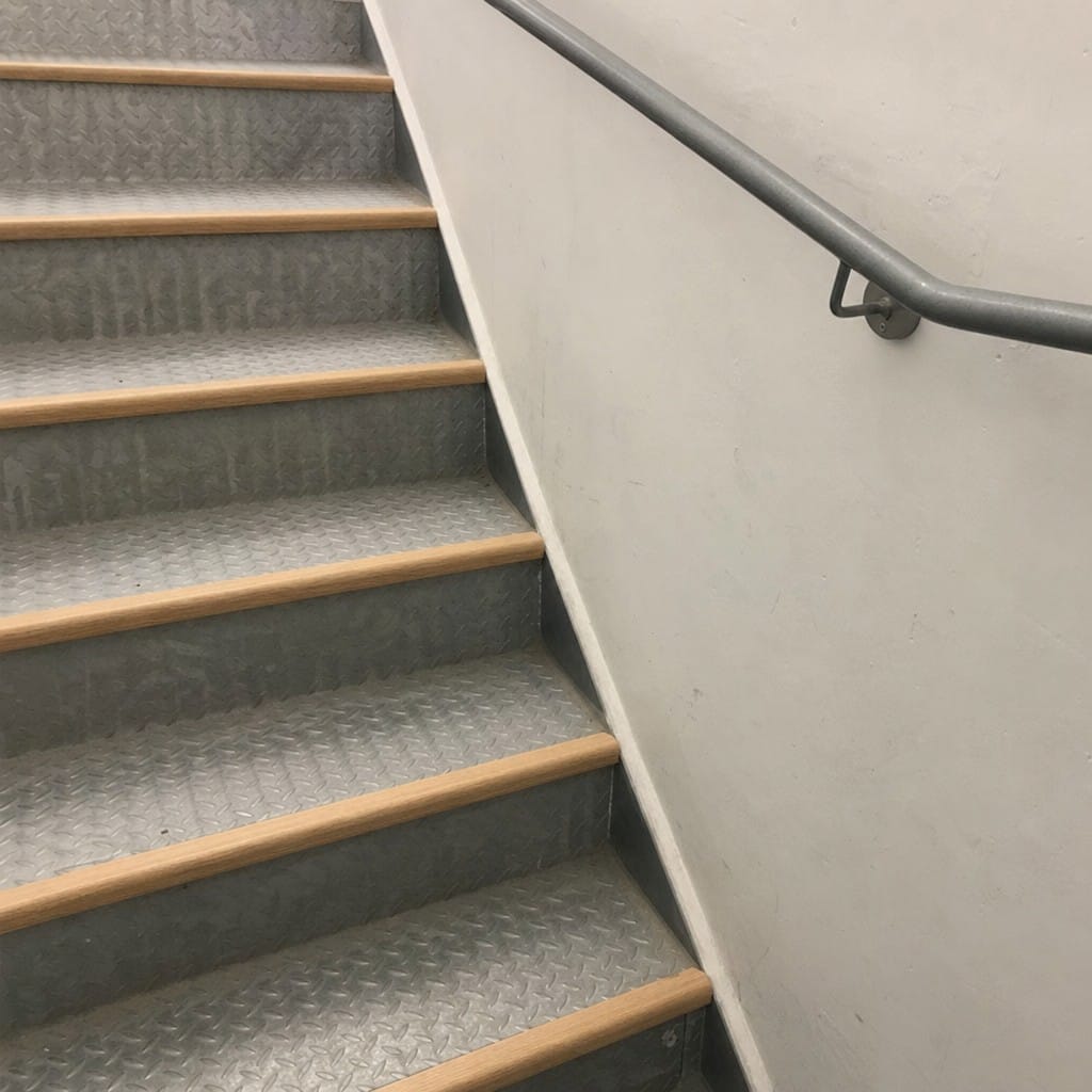 Customer photo review of Solid Oak Stair Nosing - Bullnose Trim for 14mm & 20mm Wood Floors
