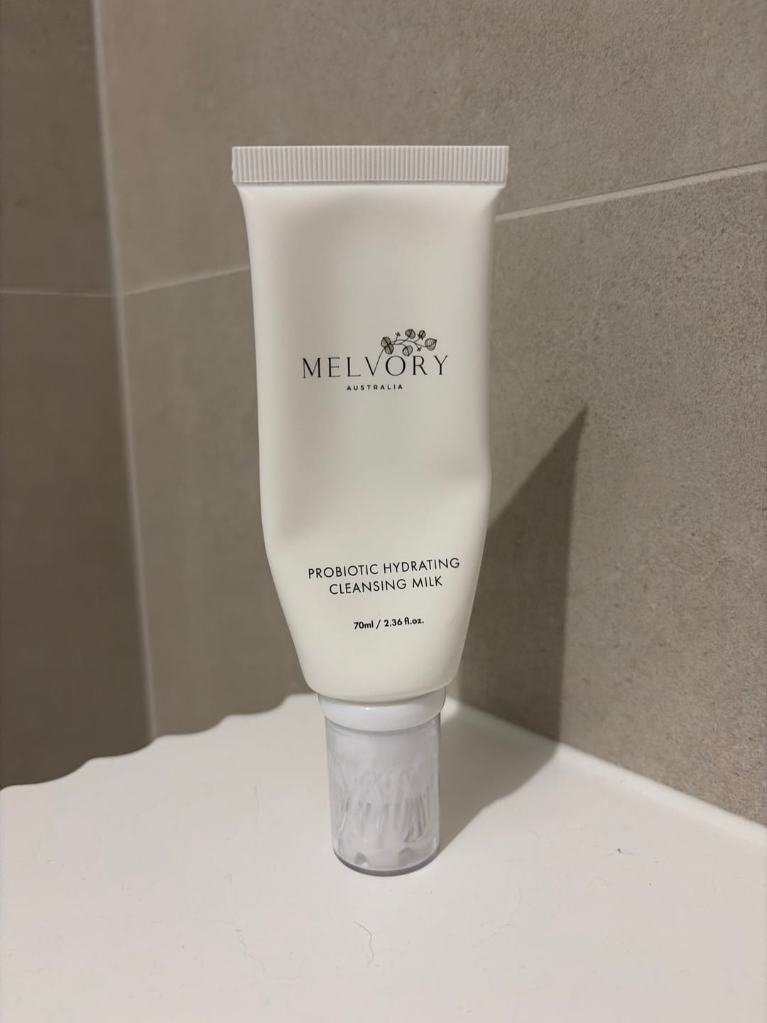 Customer photo review of Probiotic Hydrating Cleansing Milk