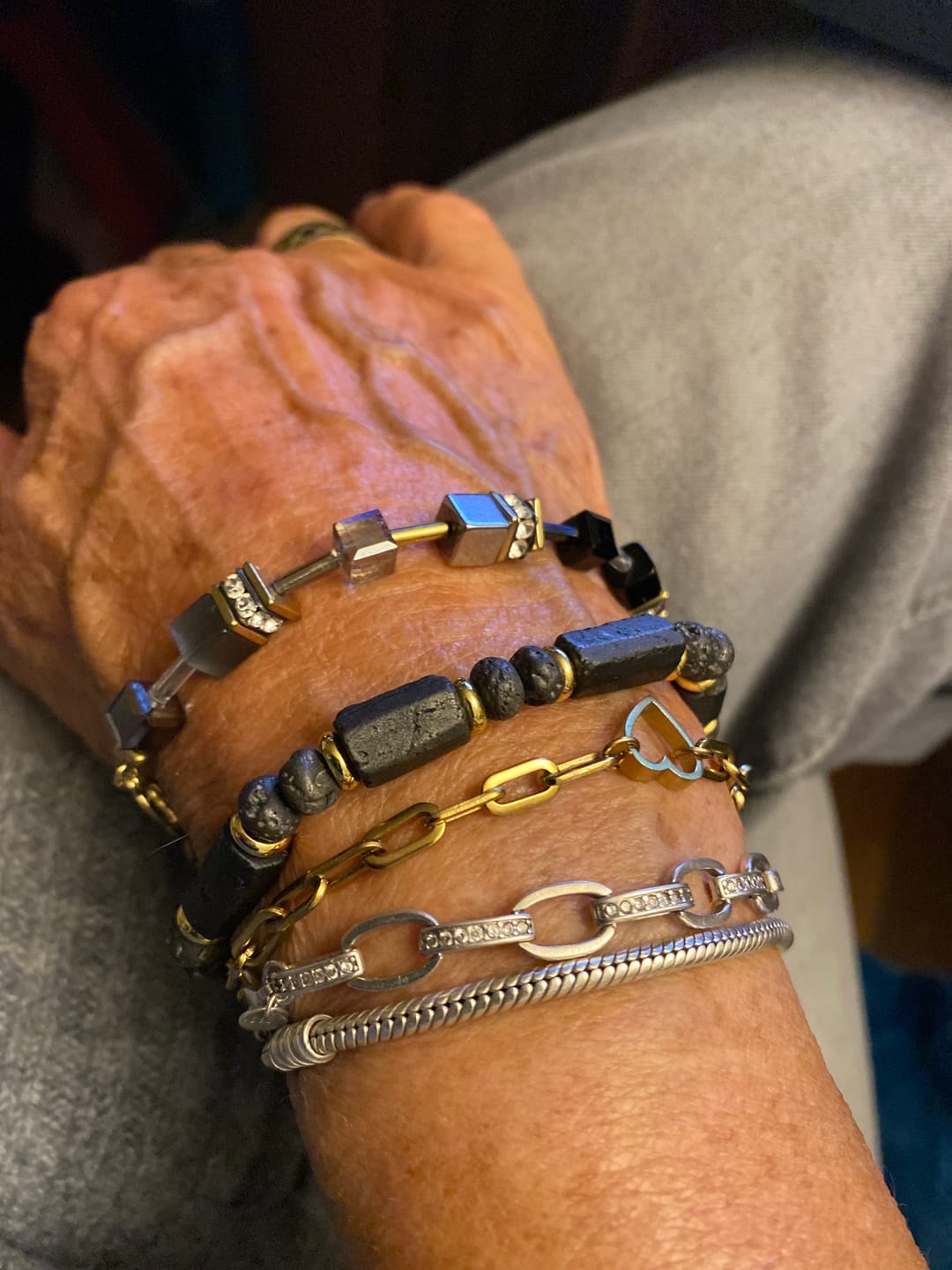 Customer photo review of Turmalin Armband - Natursteine