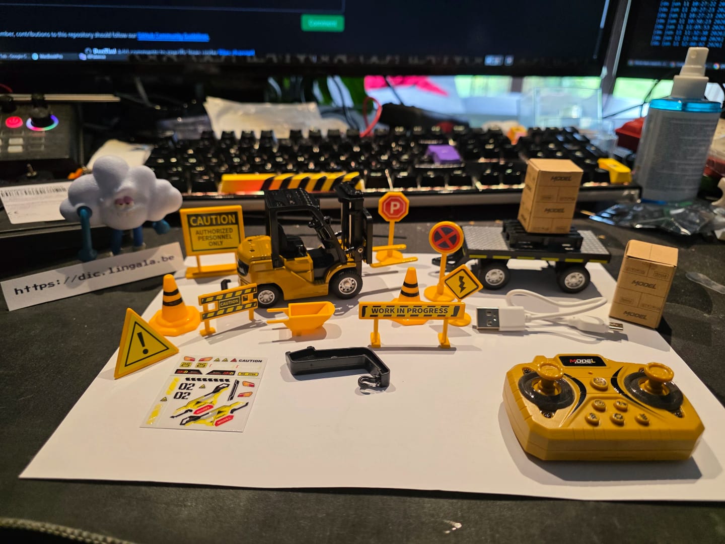 Customer photo review of ForkGo® Carretilla RC
