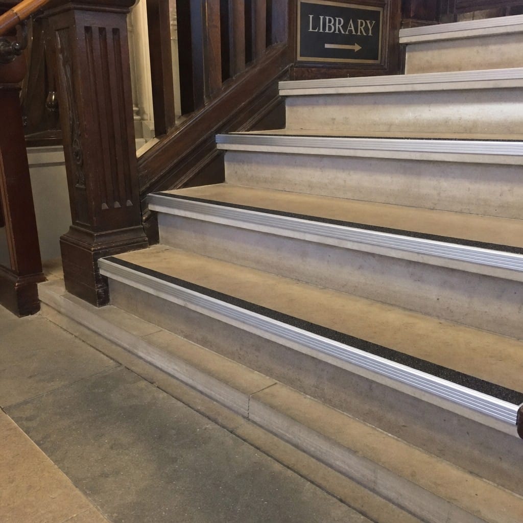 Customer photo review of Carborundum Stair Tread Extender 82.5mm Cut to Any Size