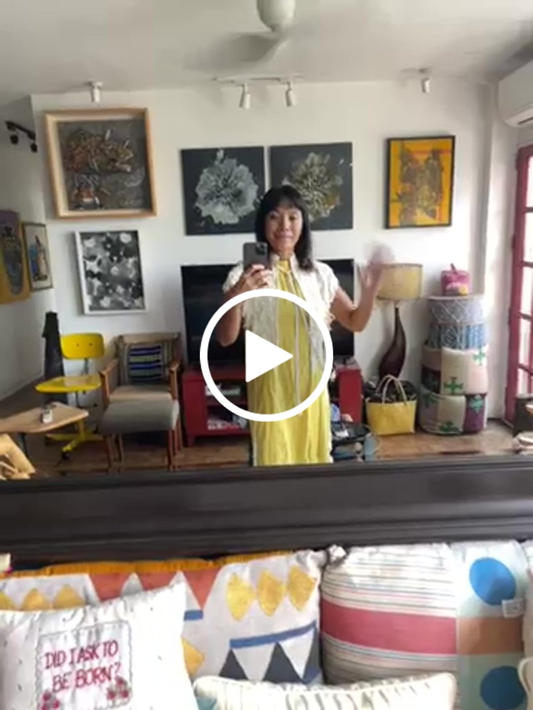 Customer video review of Carlotta Fringe Cape