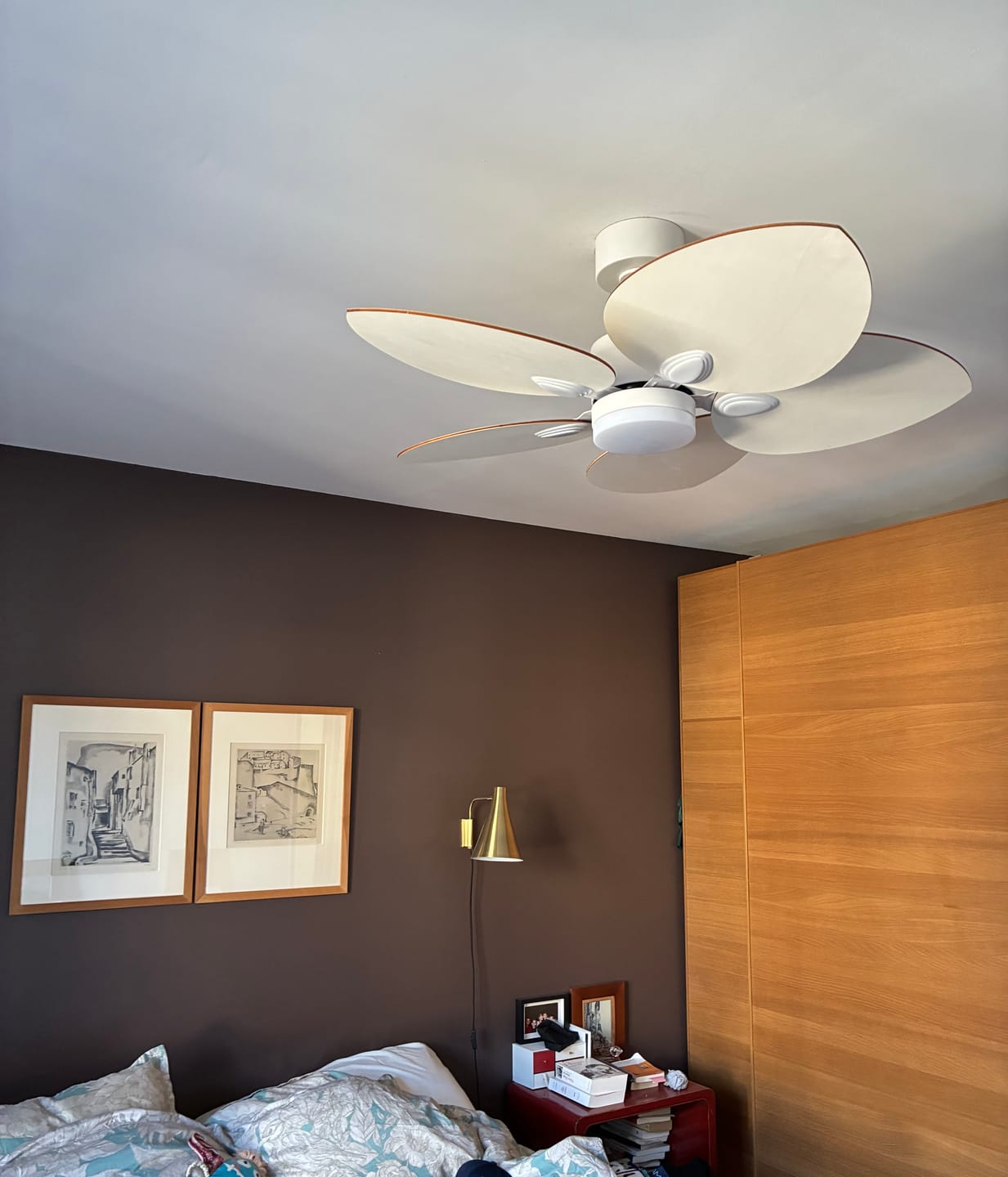 Customer photo review of Dahlia | Ventilateur de plafond