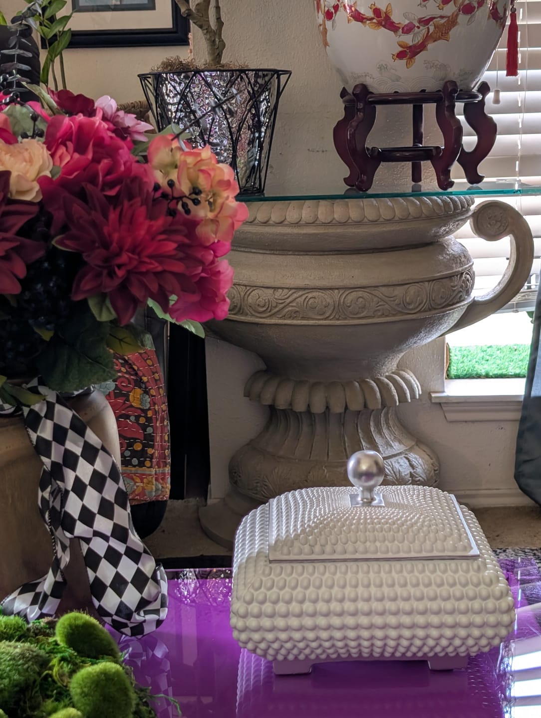 Customer photo review of White & Silver Decorative Studded Box Only At DesignedBy The Boss - Unique Design