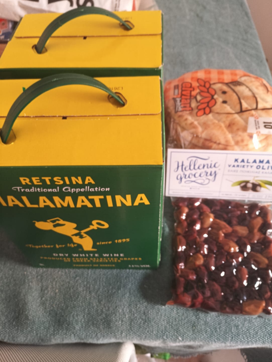 Customer photo review of Authentic Kalamata Olives from Peloponnese – 250g Vacuum Pack | Hellenic Grocery