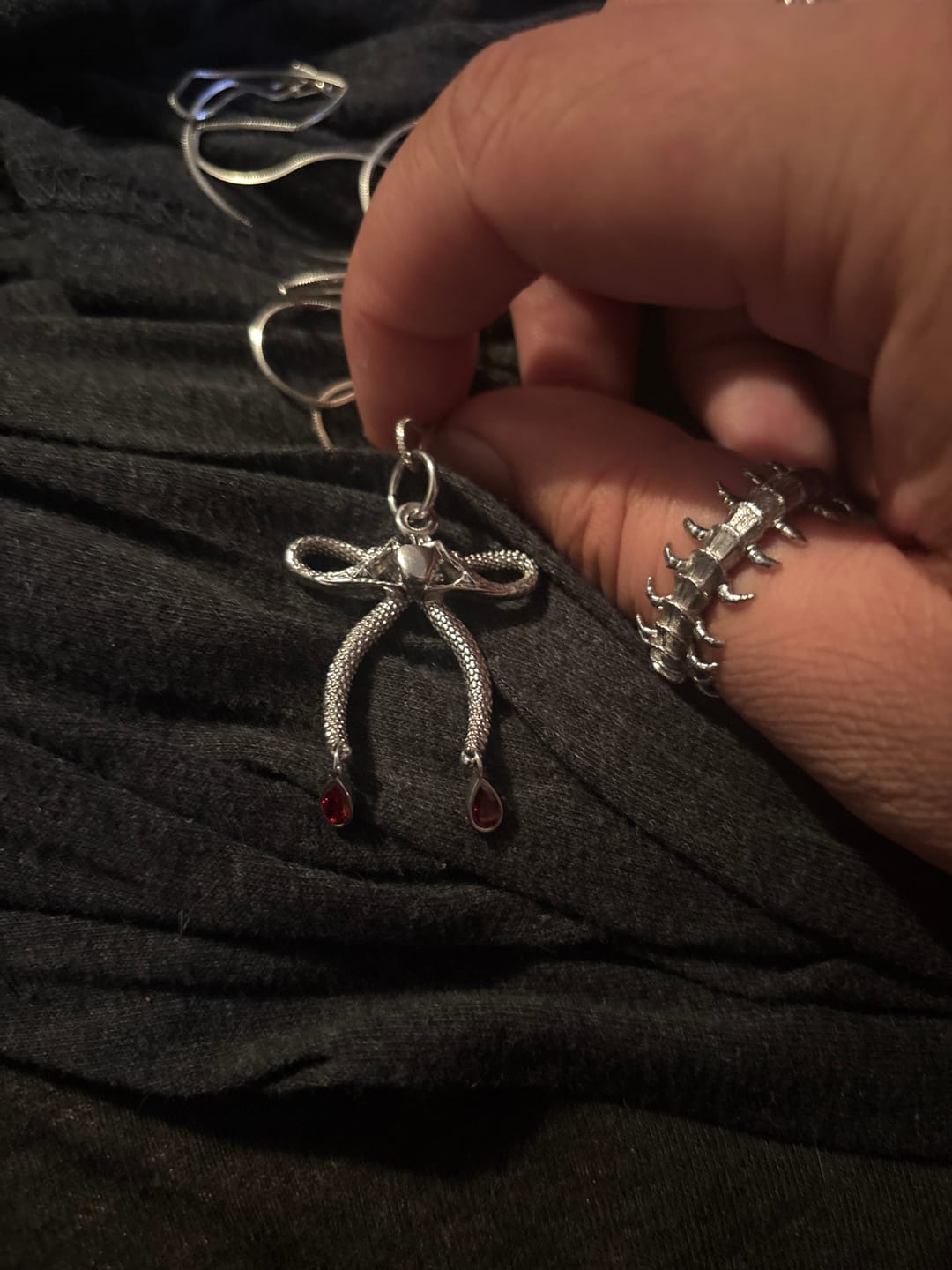Customer photo review of EVE'S PENDANT