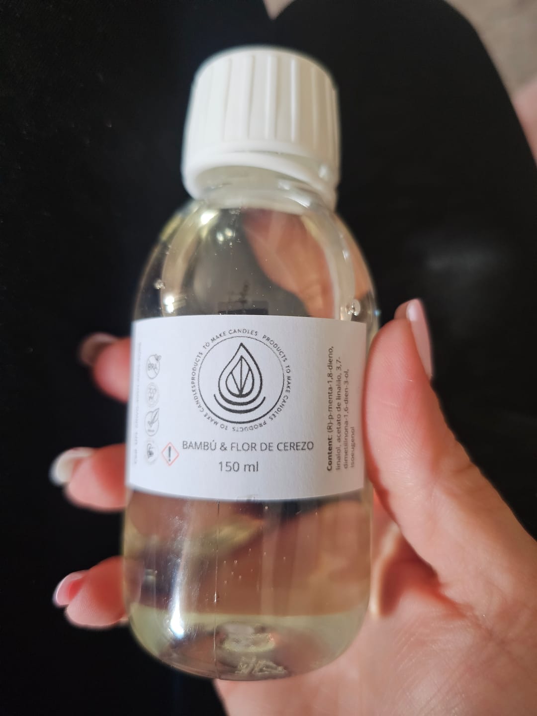 Customer photo review of Fragancia BAMBÚ & FLOR DE CEREZO