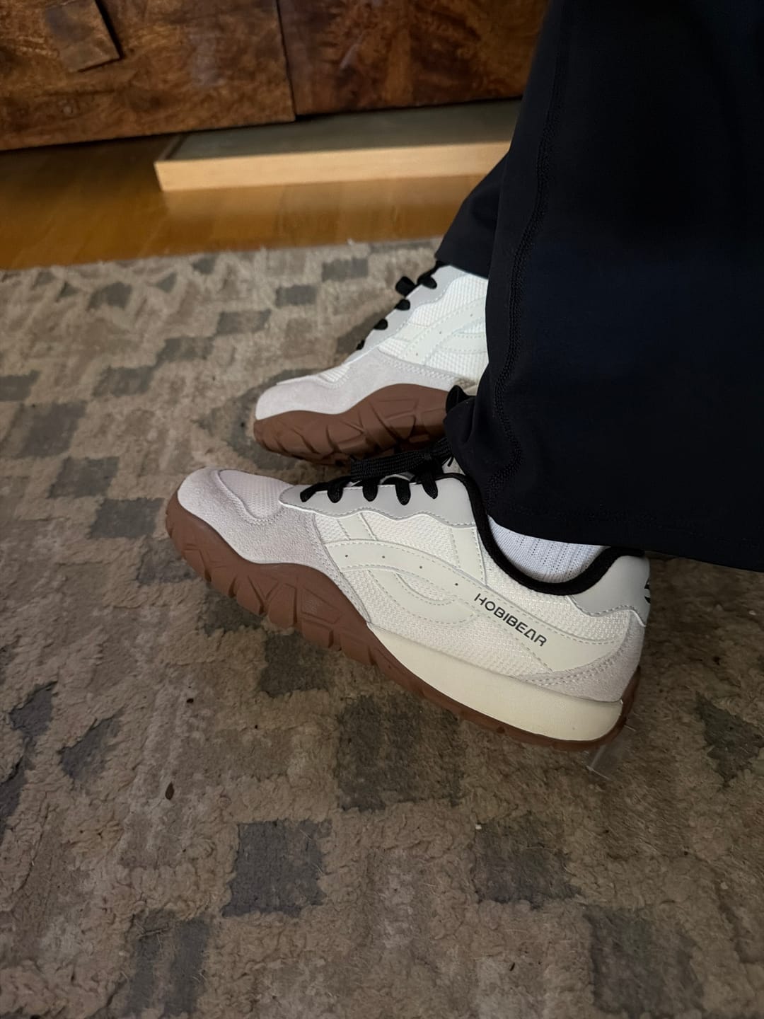 Customer photo review of Hareball - Wide Toe Sneakers