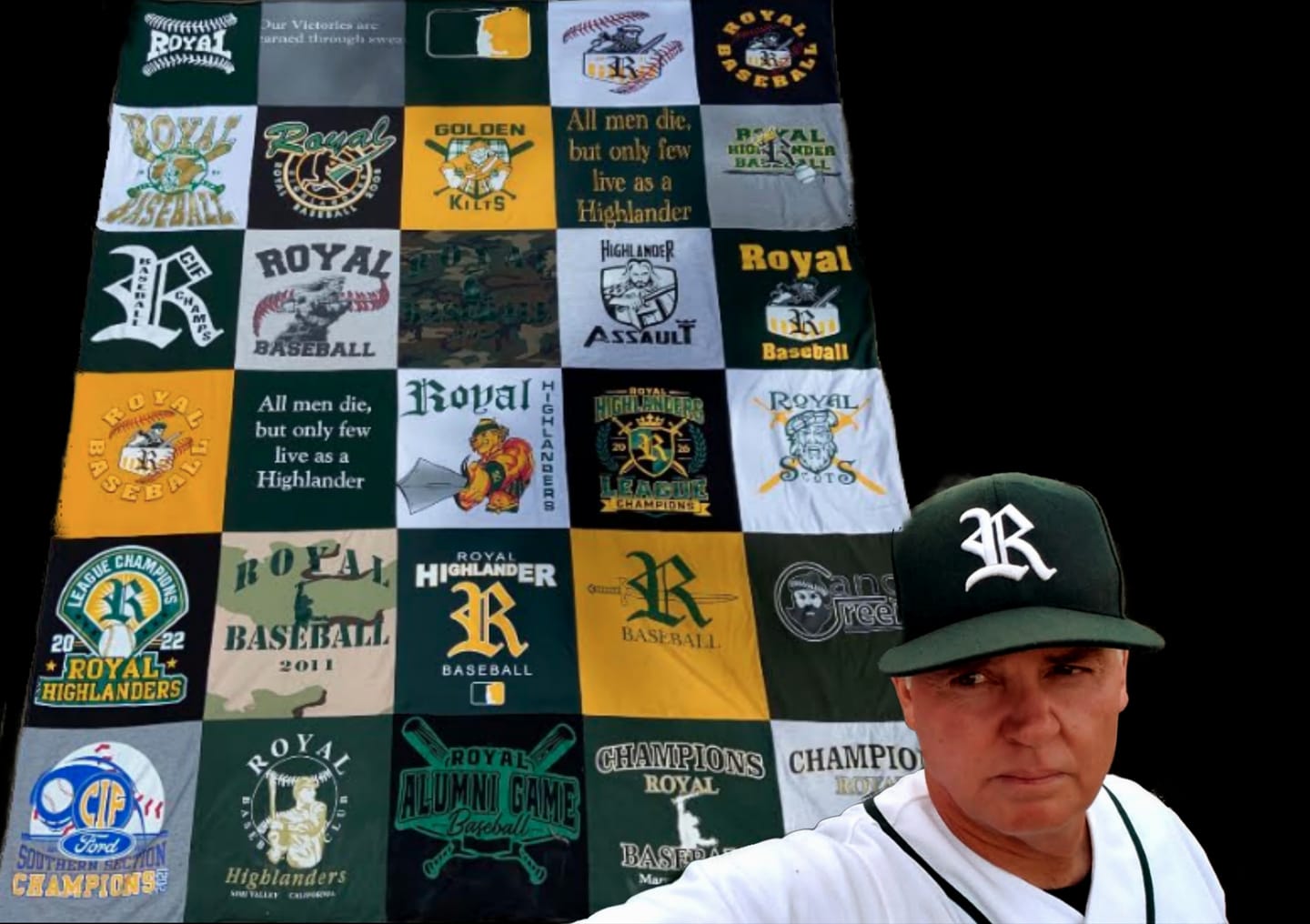 Customer photo review of Project Repat T-Shirt Quilt