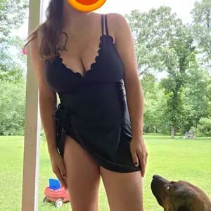 Customer photo review of Emoswim - Damen Badeanzug Bauchweg Bademode Bogenkante Bedeckendes Knoten-Badekleid