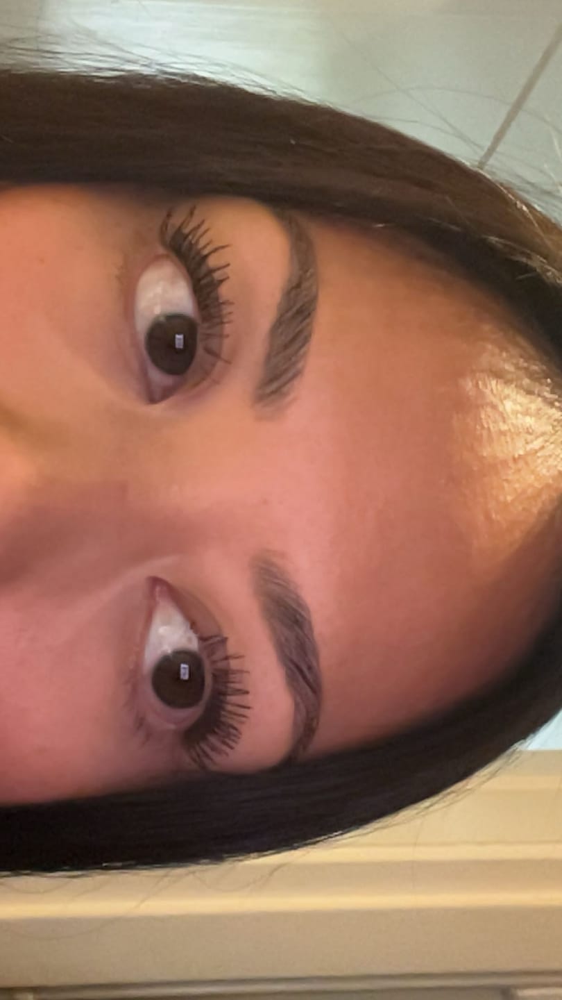Customer photo review of Brow Lamination Kit