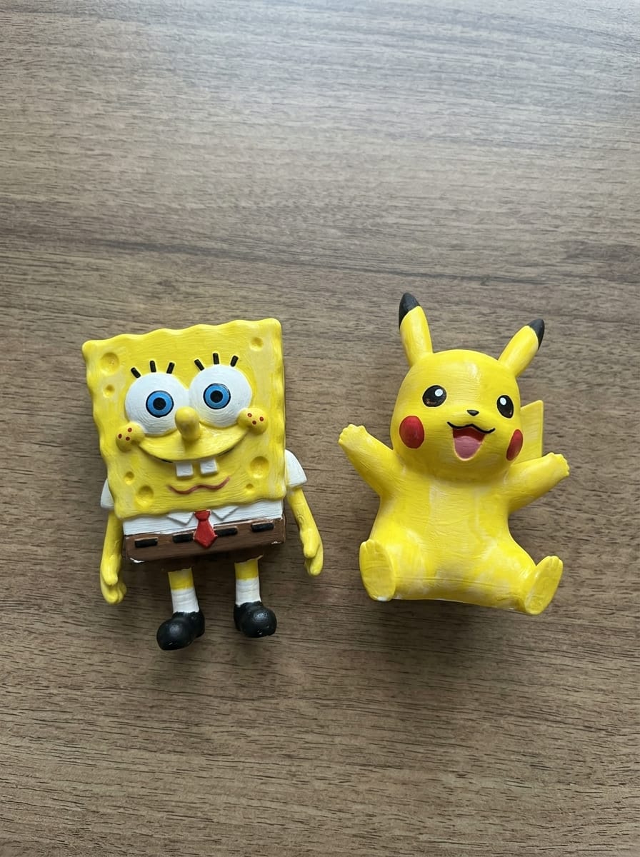 Customer photo review of Paintify 3D Figür Boyama Kiti