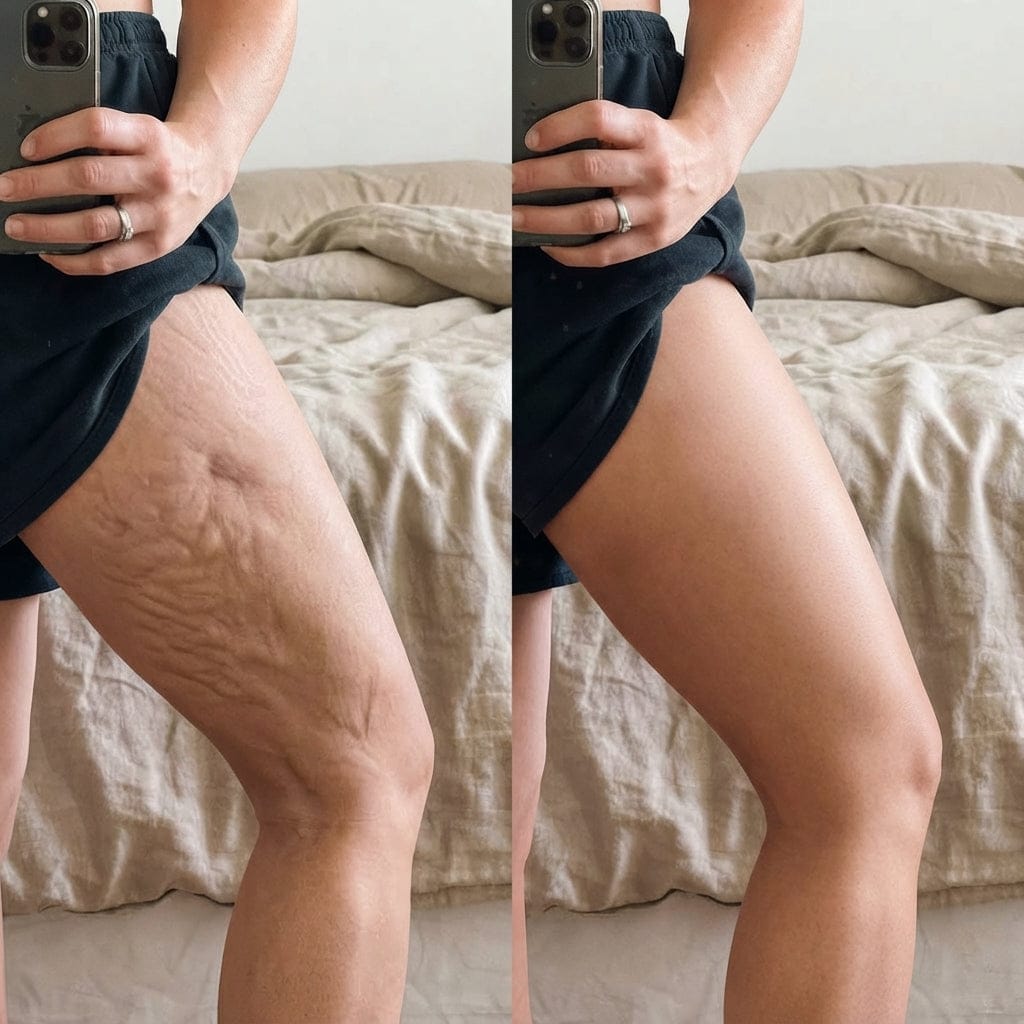 Customer photo review of ANTI-AGING BODY OIL