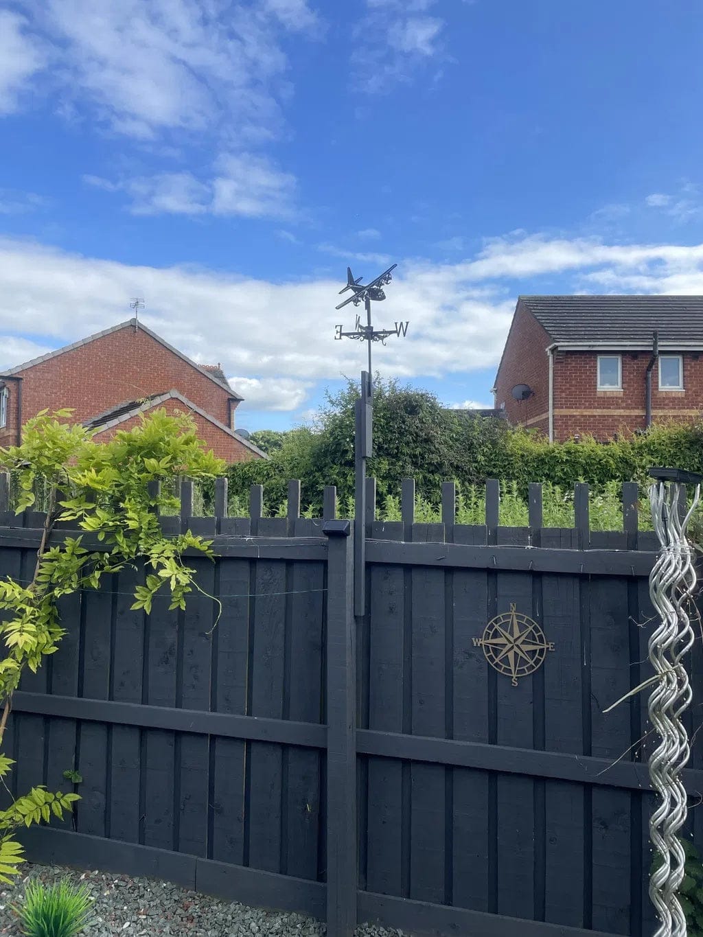 Customer photo review of Weather Vane - Transport Plane