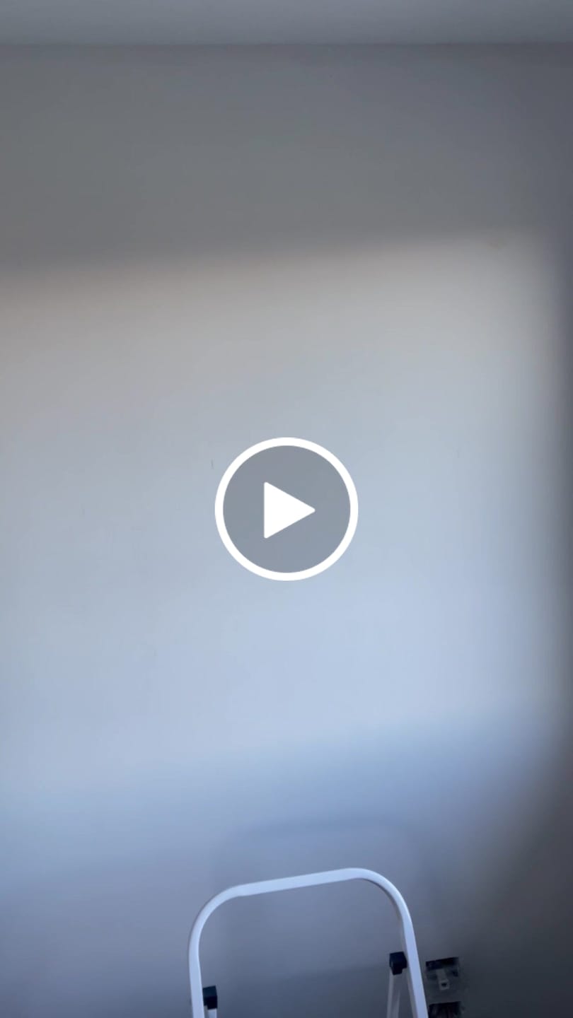 Customer video review of Rough Plaster Wallpaper - Medium Grey (Wide WIdth)
